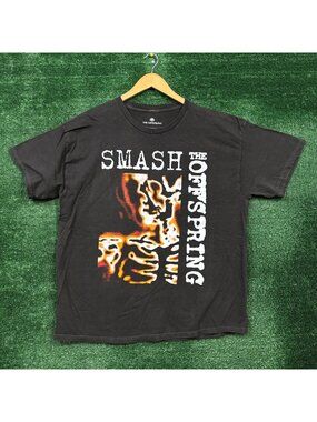 The Offspring Smash Skeleton Oversized T-Shirt Size Large